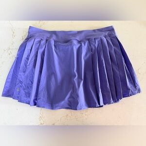 Lululemon Side Pleat High Rise Tennis Skirt in Lile Purple Women’s Size 14